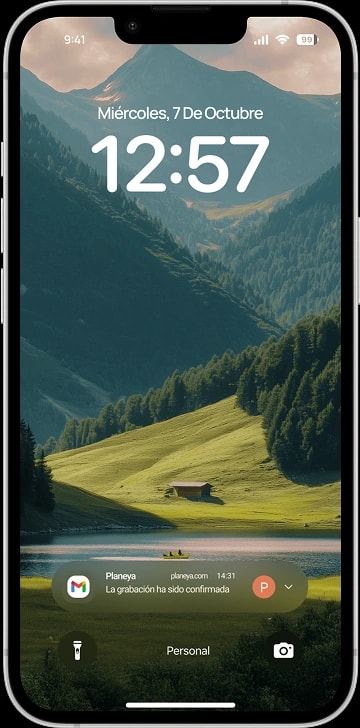 Recibe la actualización