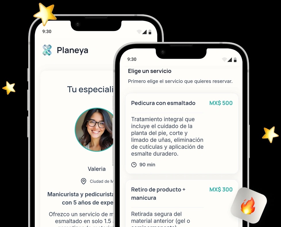 Cada servicio ocupa su propio tiempo