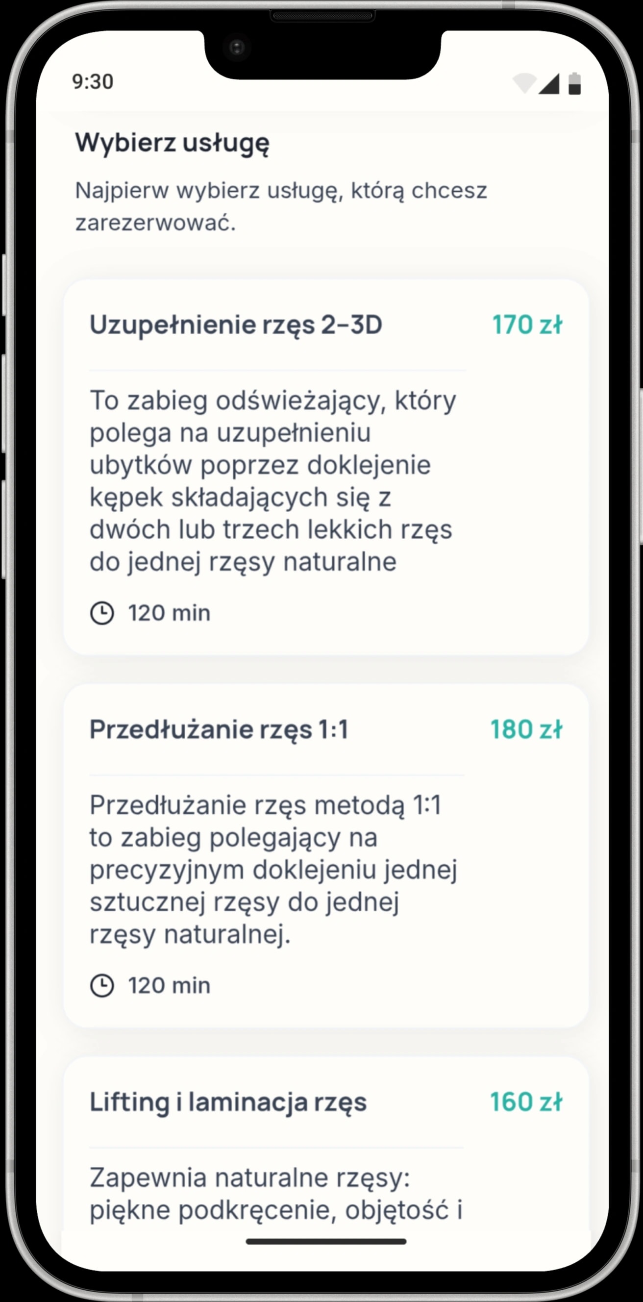 Konkretny zabieg