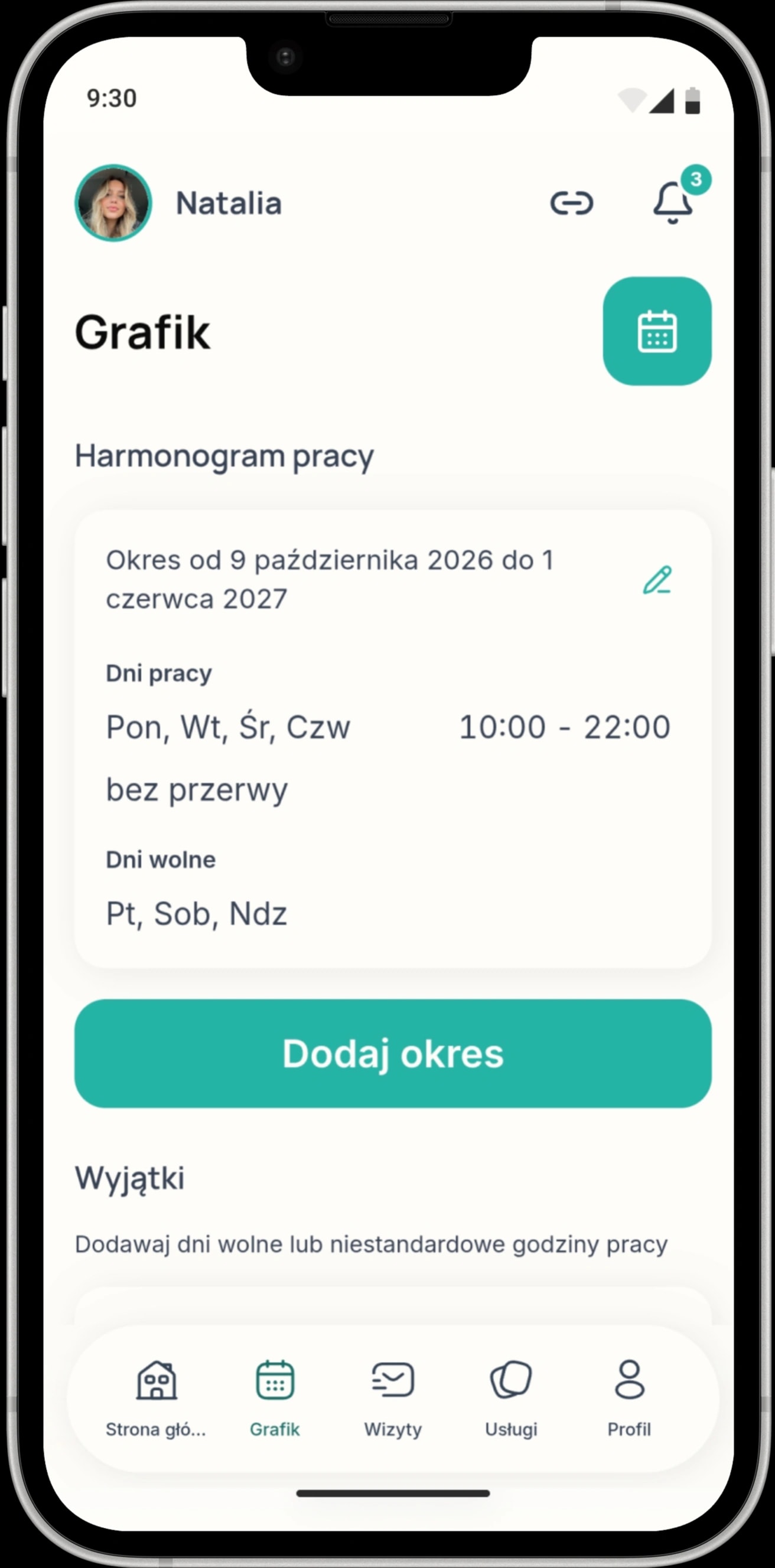 Odpowiednia długość wizyty